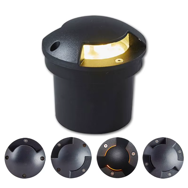 Lampe LED pour sol, étanche, encastrée, pour couloir, coin, intérieur et extérieur, pour escaliers, marches, lampe encastrée AC110V-220V/DC12V