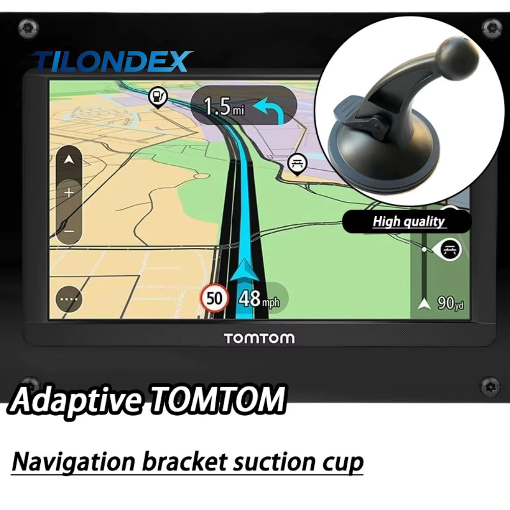 Support de remplacement à ventouse TILONDEX 1 pièce Click & Go pour TomTom Trucker Rider GPS, accessoire d'intérieur de voiture