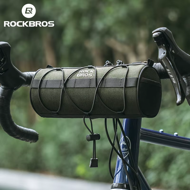 ROCKBROS sac de vélo avant Portable guidon sacoche 2L grande capacité multifonctionnel sac à bandoulière Tube