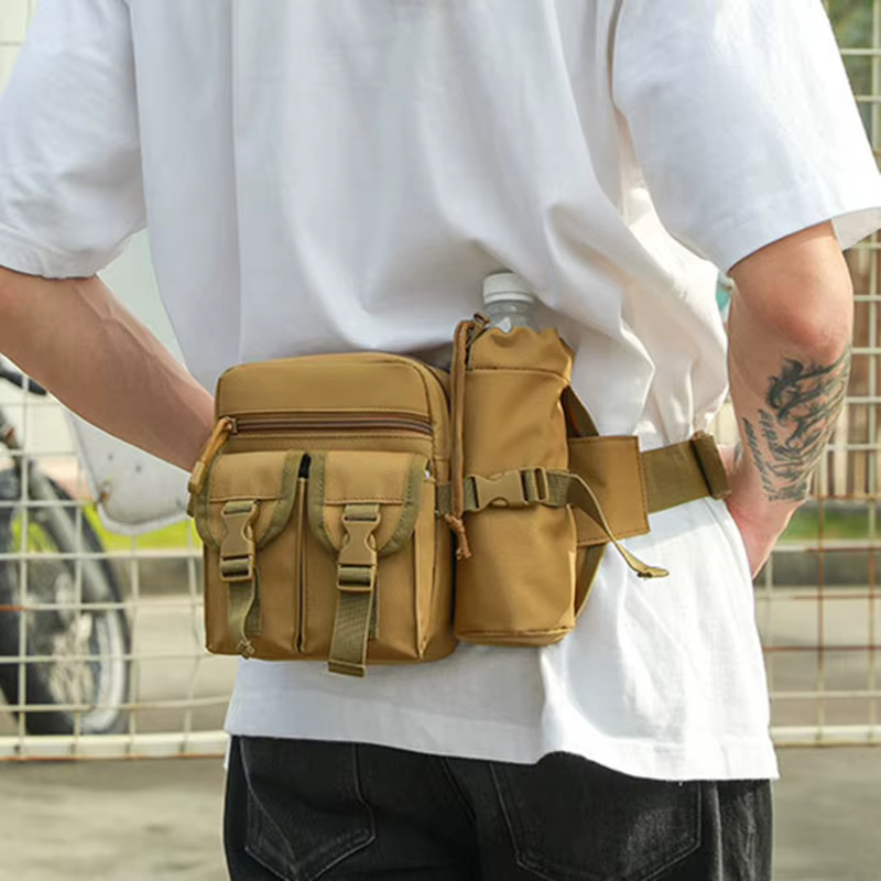 Sac banane multi-sports pour bouteille d'eau
