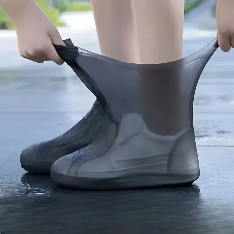 Couvre-chaussures imperméables en silicone pour une utilisation en extérieur
