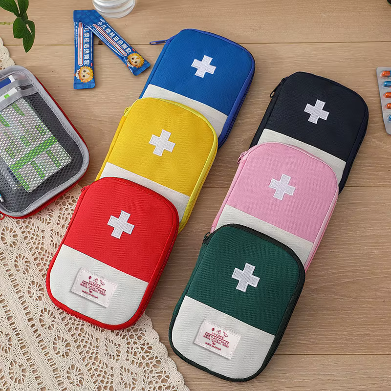 Mini sac à médicaments de voyage-Kit de premiers secours d'urgence Portable pour Camping en plein air