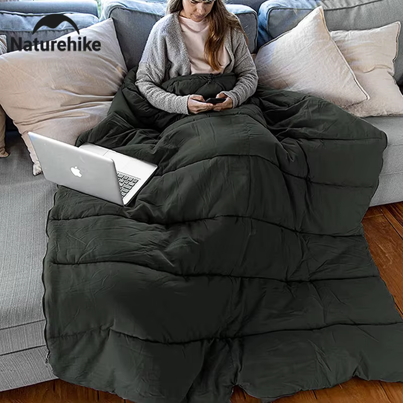 Naturerandonnée Camping sac de couchage épissé imperméable ultraléger Double couette lavable randonnée 3 saisons en