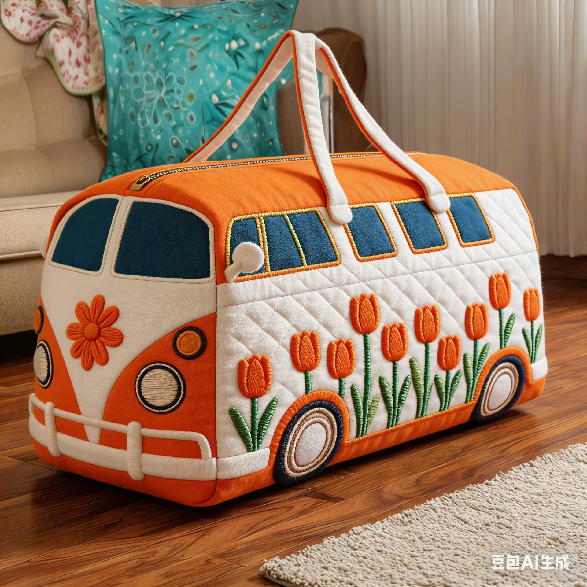 Sac de voyage matelassé Hippie Journey, nouveau modèle 2026