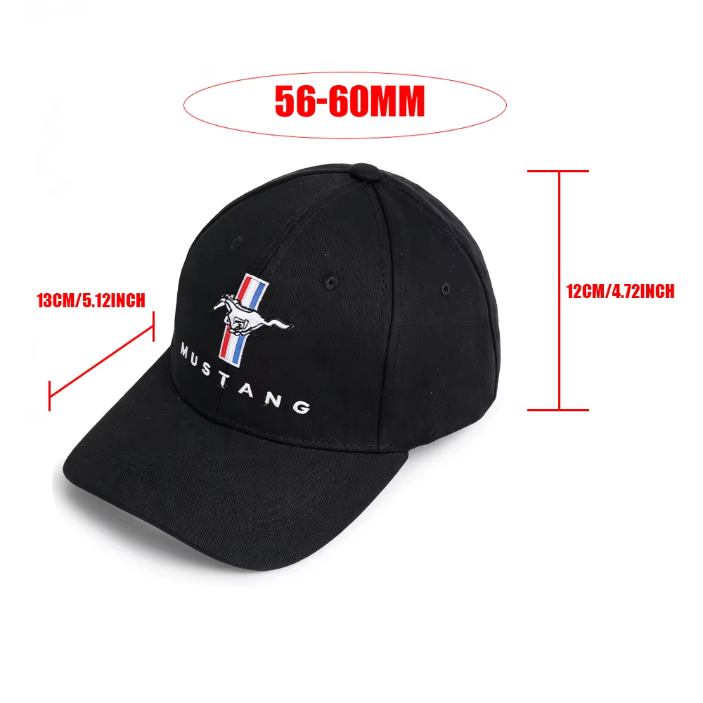 Casquettes de baseball avec logo Mustang pour femmes et hommes, casquette snapback, chapeau de soleil unisexe pour Ford Mustang Fiesta Kuga Fusion Focus, accessoires pour roues