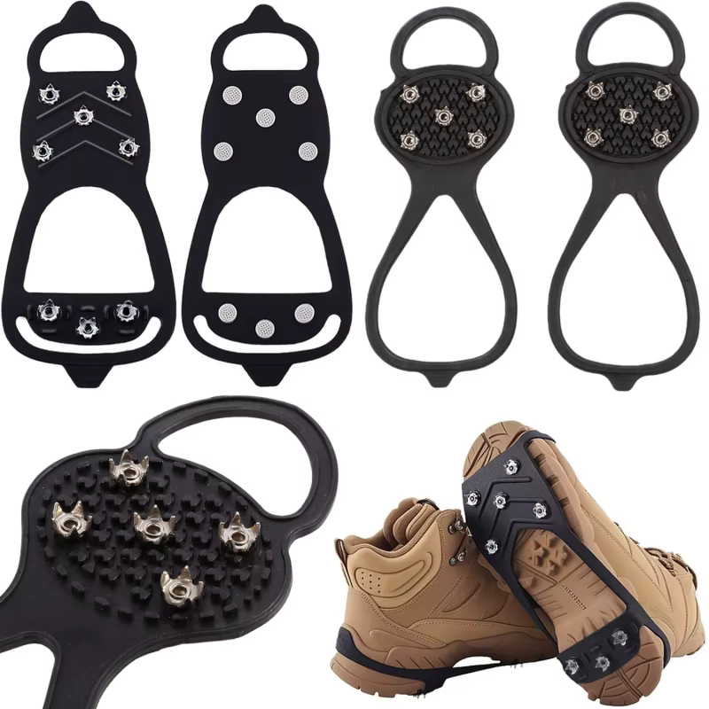 Crampons à glace d'extérieur couvre-chaussures antidérapants