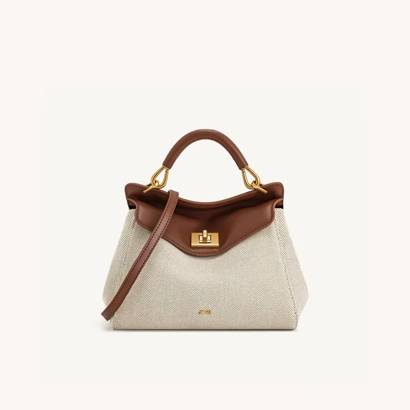 Sac à main JW PEI pour femme, nouvelle collection 2025, sac bandoulière Lucia Lock avec une touche haut de gamme, luxe léger et polyvalent