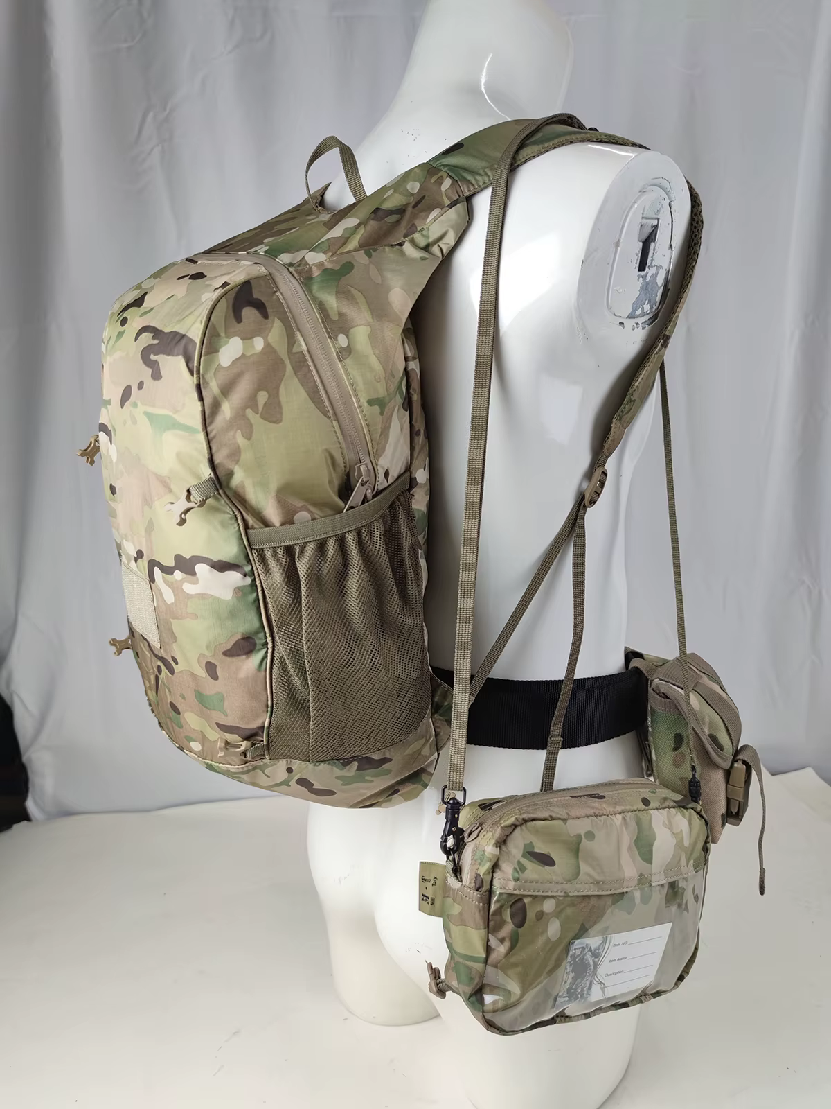 MT militaire pliable Day Pack Portable sac à dos ensemble 30L ultra-léger voyage en plein air randonnée sacs avec ceinture