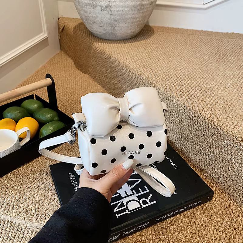 Sacs à bandoulière simples en PU avec nœud
