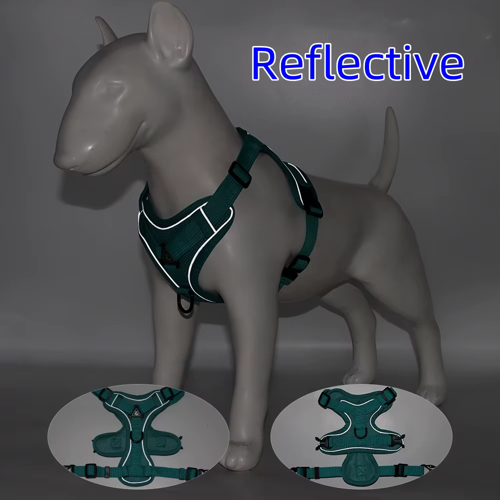 Ensemble harnais et laisse, accessoires pour animaux de compagnie, harnais pour petit chien, bouledogue français, carlin, Pitbull, chiot, collier pectoral, fournitures pour Chiens