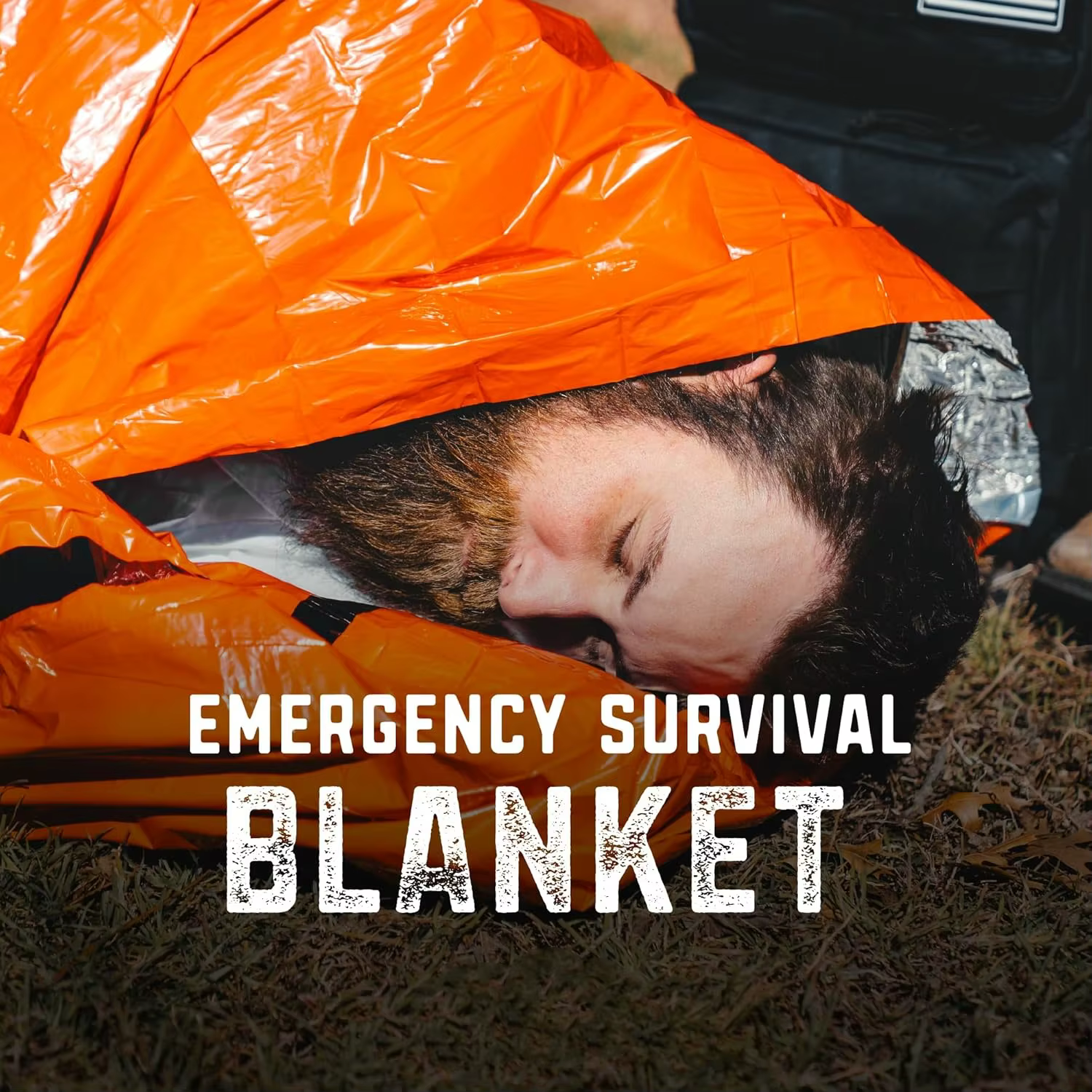 Sac de couchage de survie d'urgence portable – Ultraléger 128g