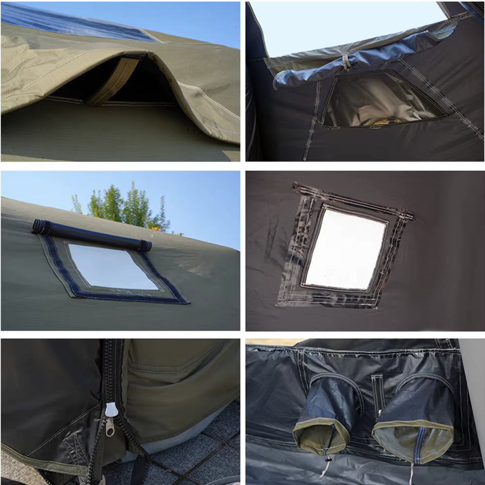 Tente de camping gonflable portable en gros d'usine