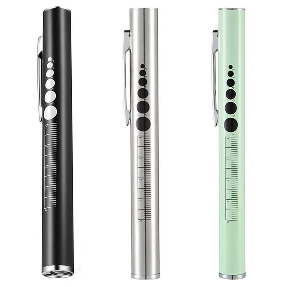Mini lampe torche LED portable multifonction avec clip de poche