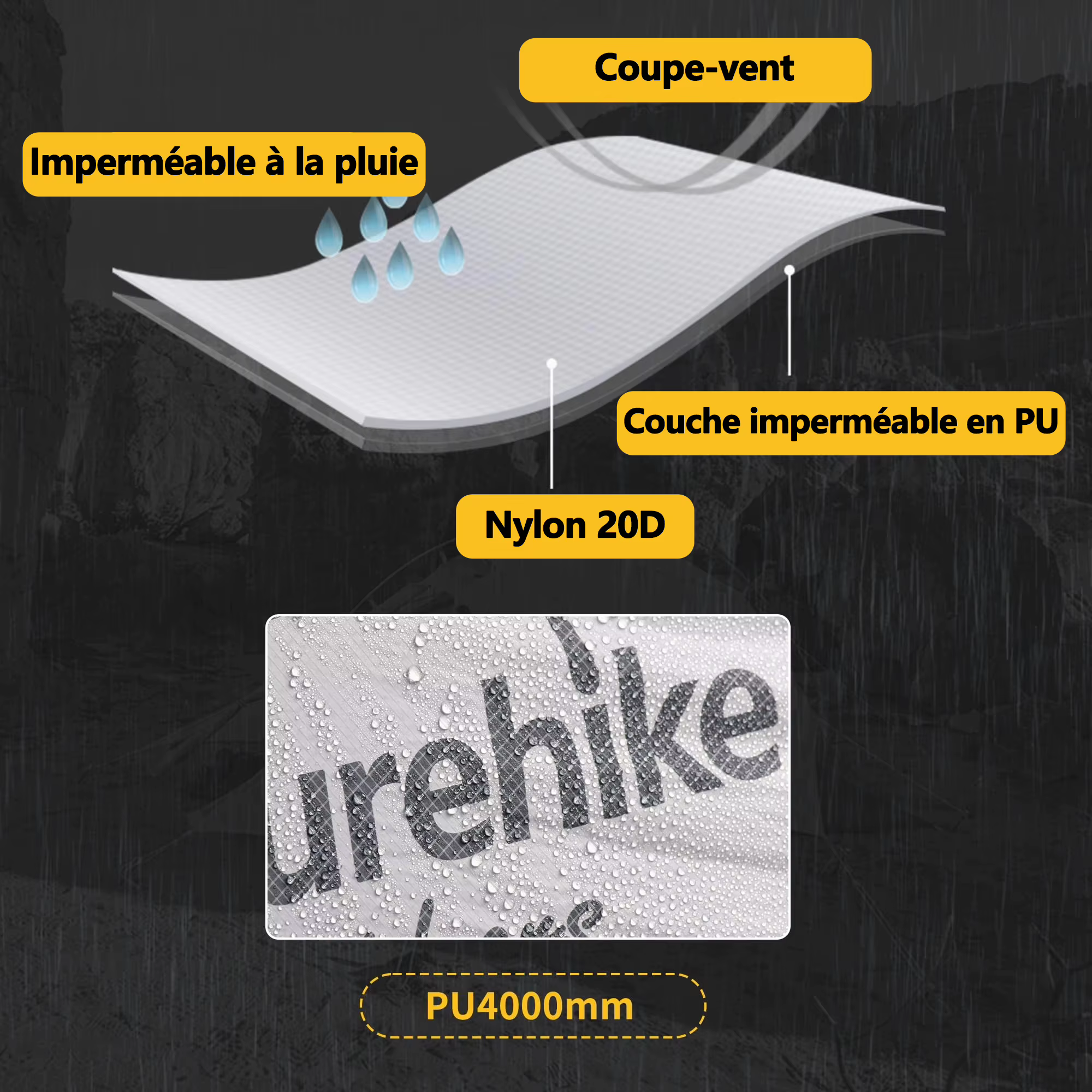 Tente de camping Naturehike Mongar 2