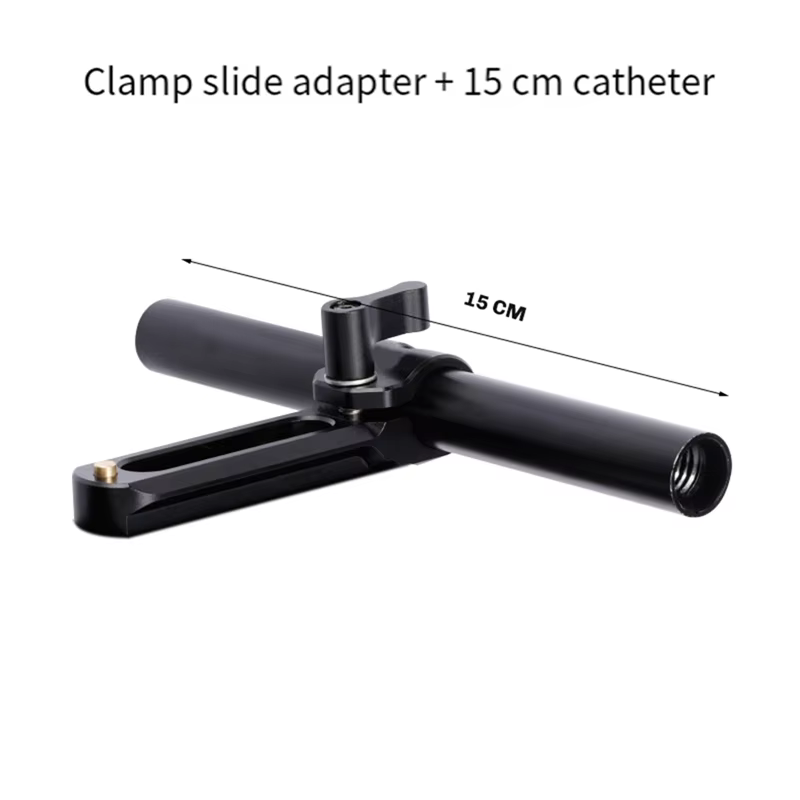 Rail mécanisme de dégagement rapide 15Mm simple Railblock/tige pince accessoire de plate-forme de caméra pour diverses