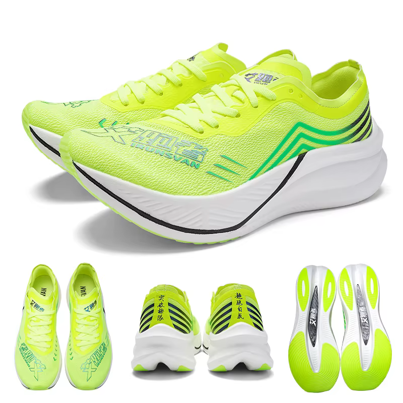 IRUNSVAN 1.0 Chaussures de course professionnelles en nylon avec plaque de carbone intégrale