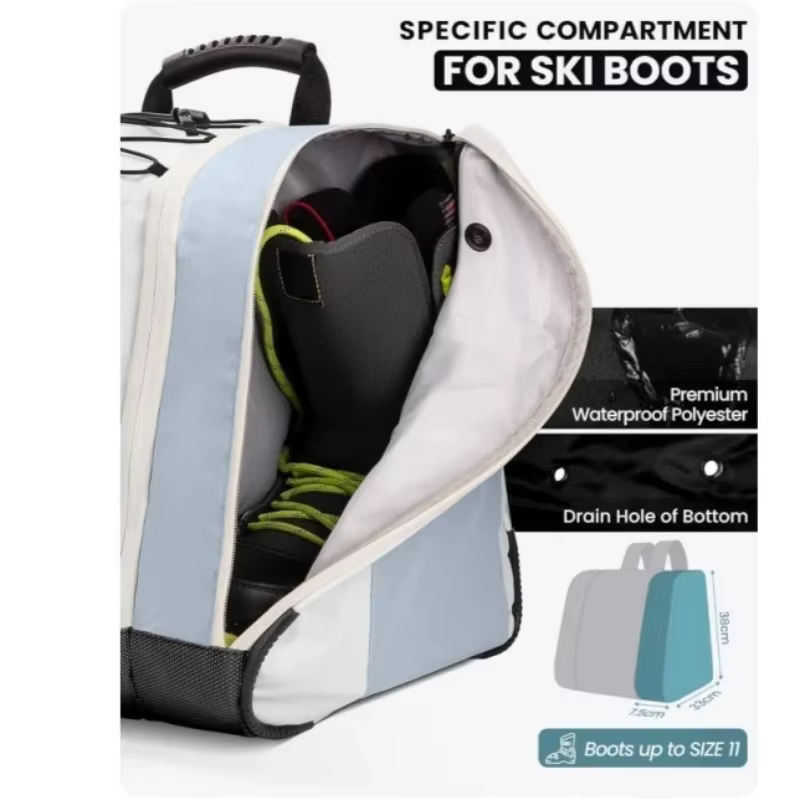 Sac de ski imperméable de grande capacité