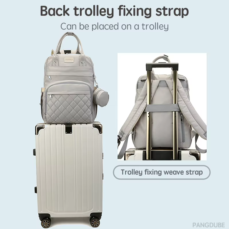 PANGDUpun3-Sac à dos pour papa avec coussinets Proxy, 3 pièces/ensemble