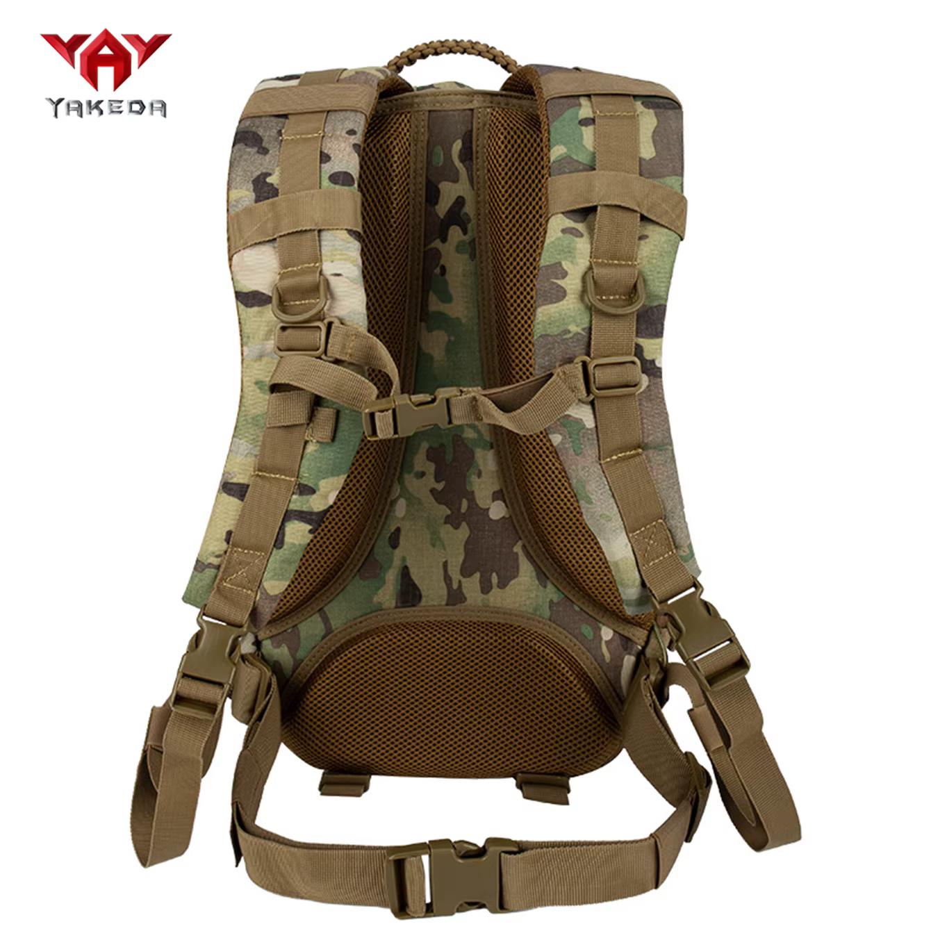 YAKEDA sac à dos extérieur grande capacité avec sangle de taille et de poitrine