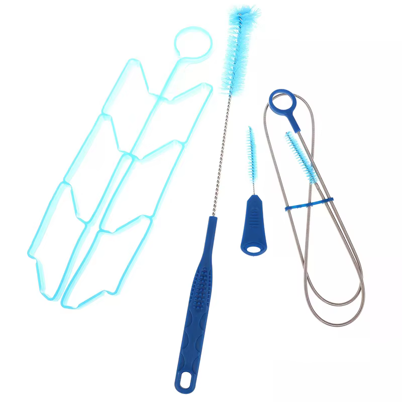 Kit de nettoyage de sac d'eau 4 en 1, outil de nettoyage de brosse, nettoyeur de brosse de sac d'eau, brosse de Tube de vessie d'hydratation pour vessières d'eau, 1 ensemble