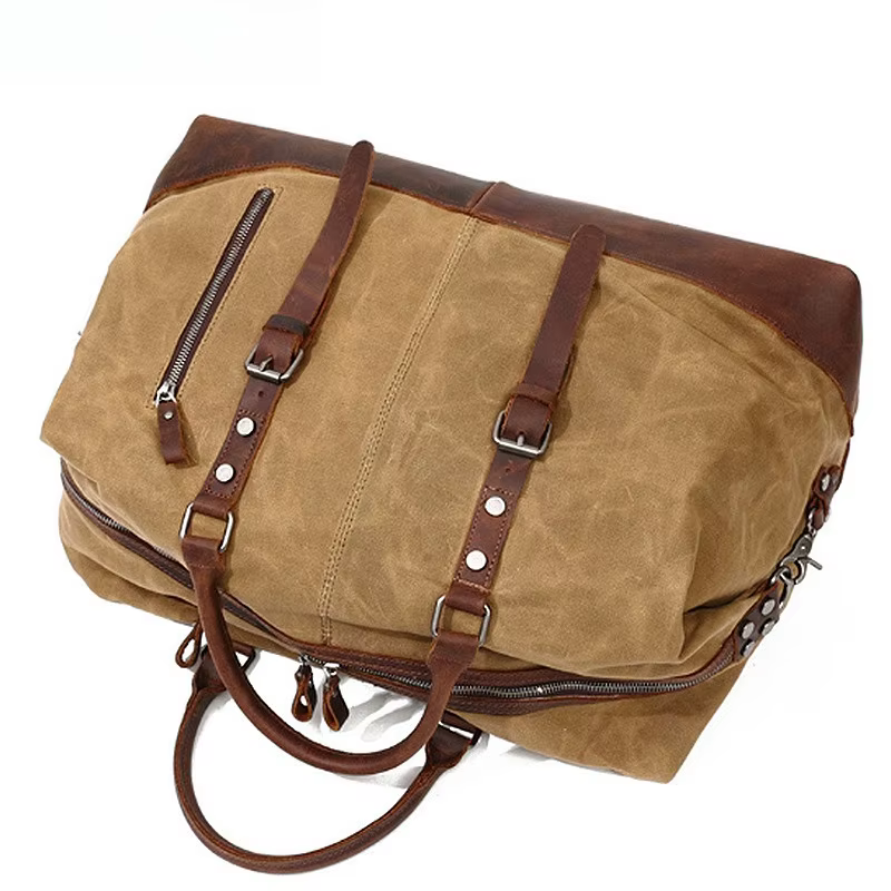 Sac de voyage en toile cirée