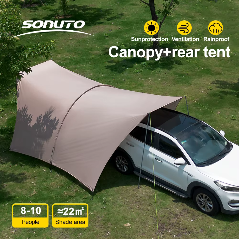 Tente d'auvent de voiture 210D