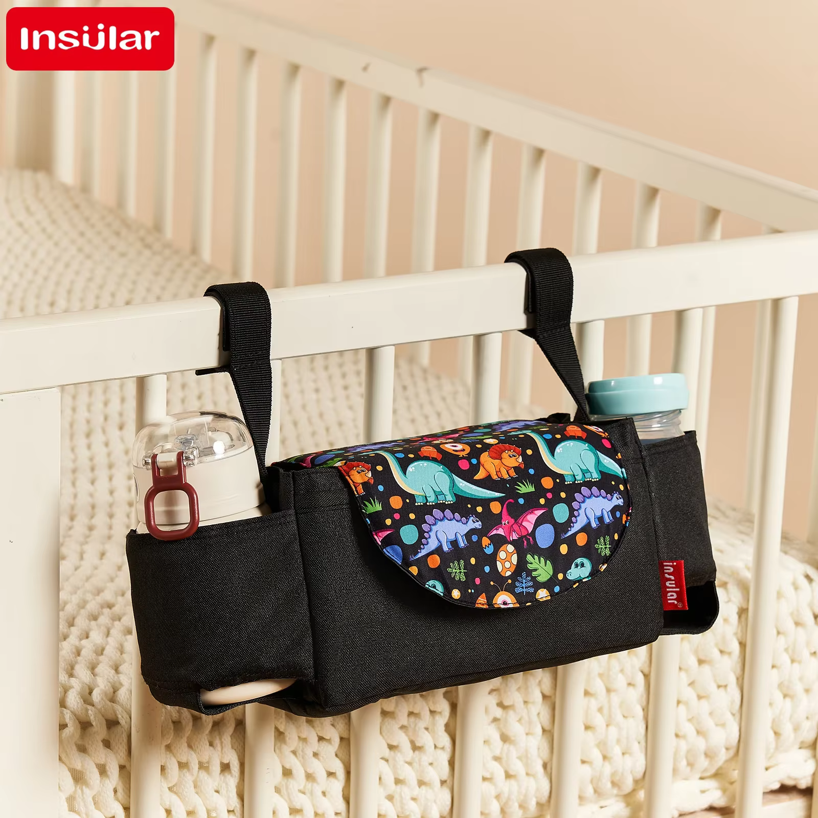 Sac à langer Insular avec isolation pour biberons