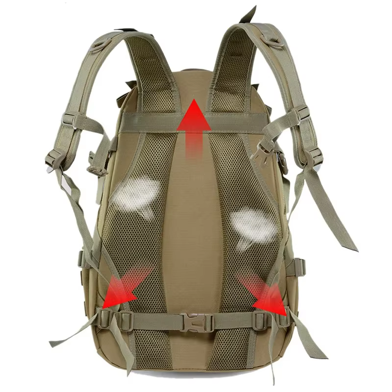 Sac à dos camouflage Molle pour homme