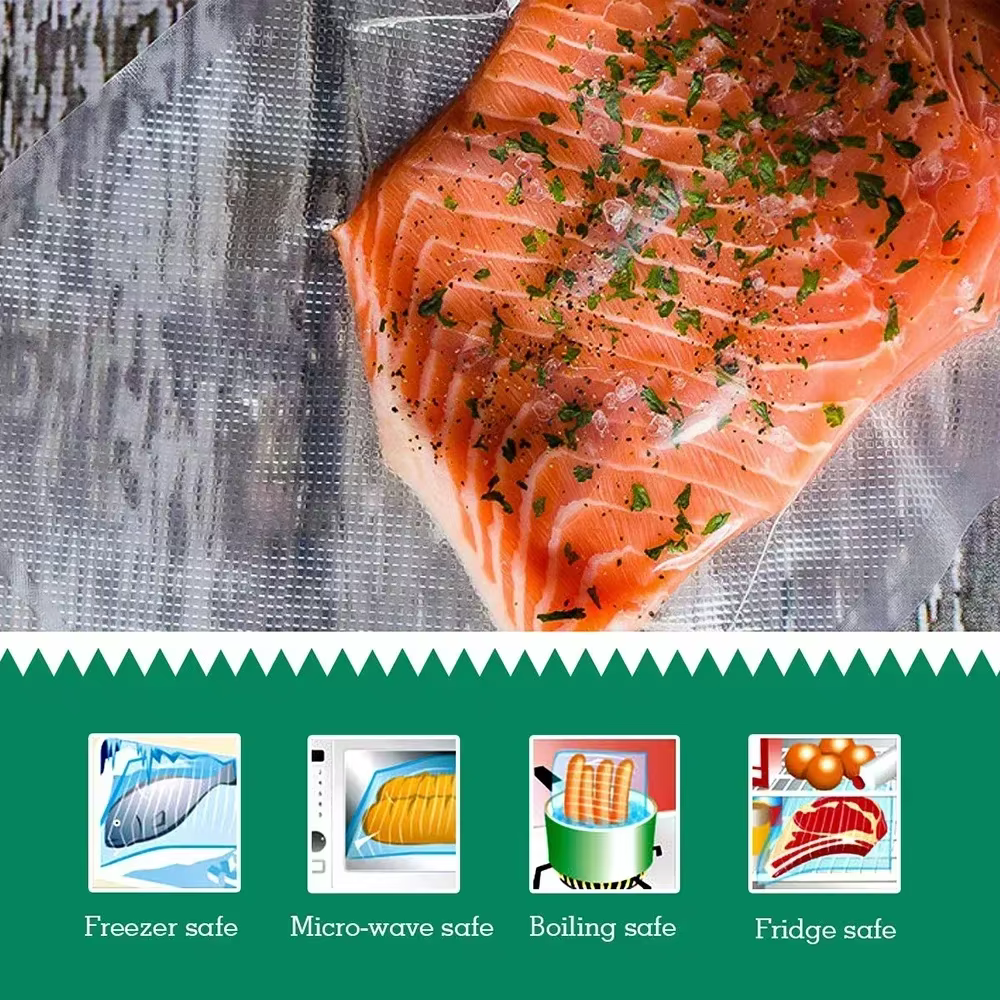 Sacs en rouleau Sous Vide pour Machine d'emballage sous vide