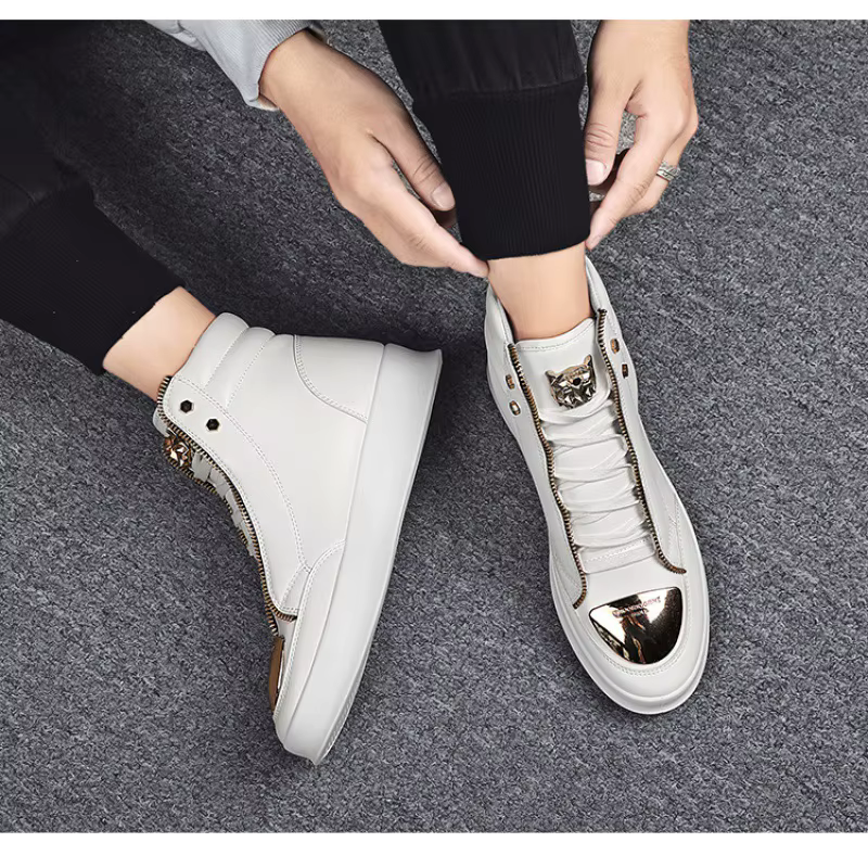 Marque chaussures décontractées hommes baskets 2025 nouvelle mode