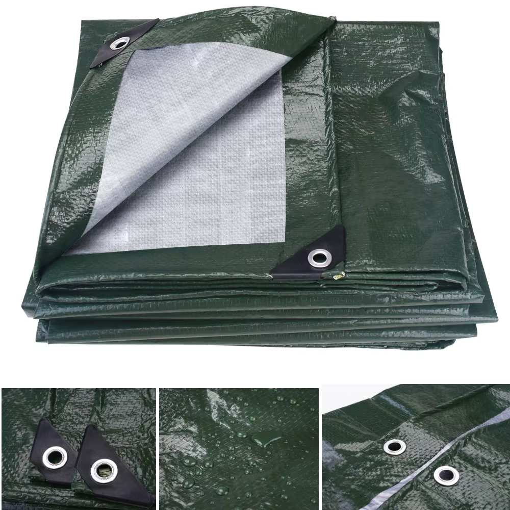 Grande bâche imperméable 5x4m 4x3m 3x3m