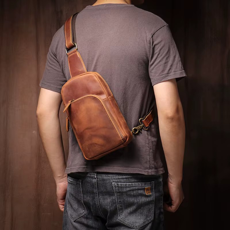 Sac à Dos Vintage en Cuir group pour le dehors