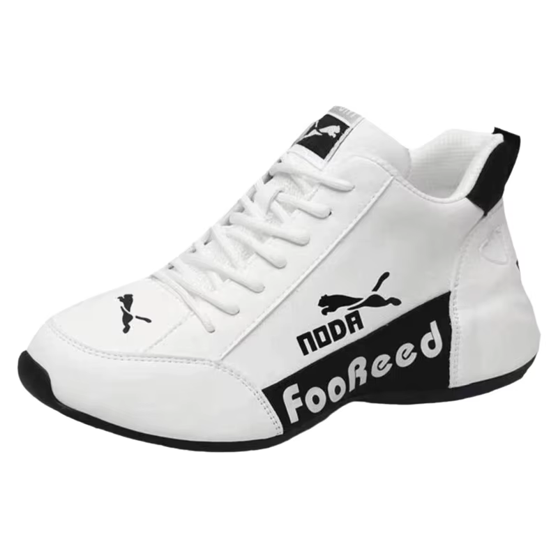 Nouvelles Chaussures Décontractées Couple Printemps 2026 – Baskets Sport Légères Homme Femme à Talon Plat Confortables Bout Rond en PU Doublure Maille