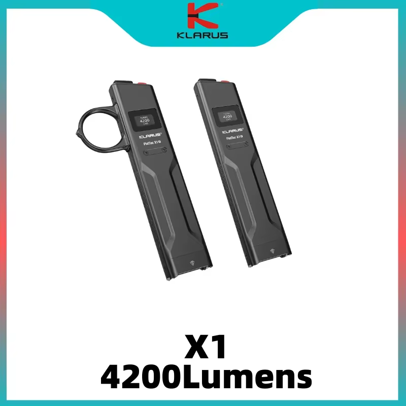 Klarus-Lampe de poche DulFlashlight ultra mince