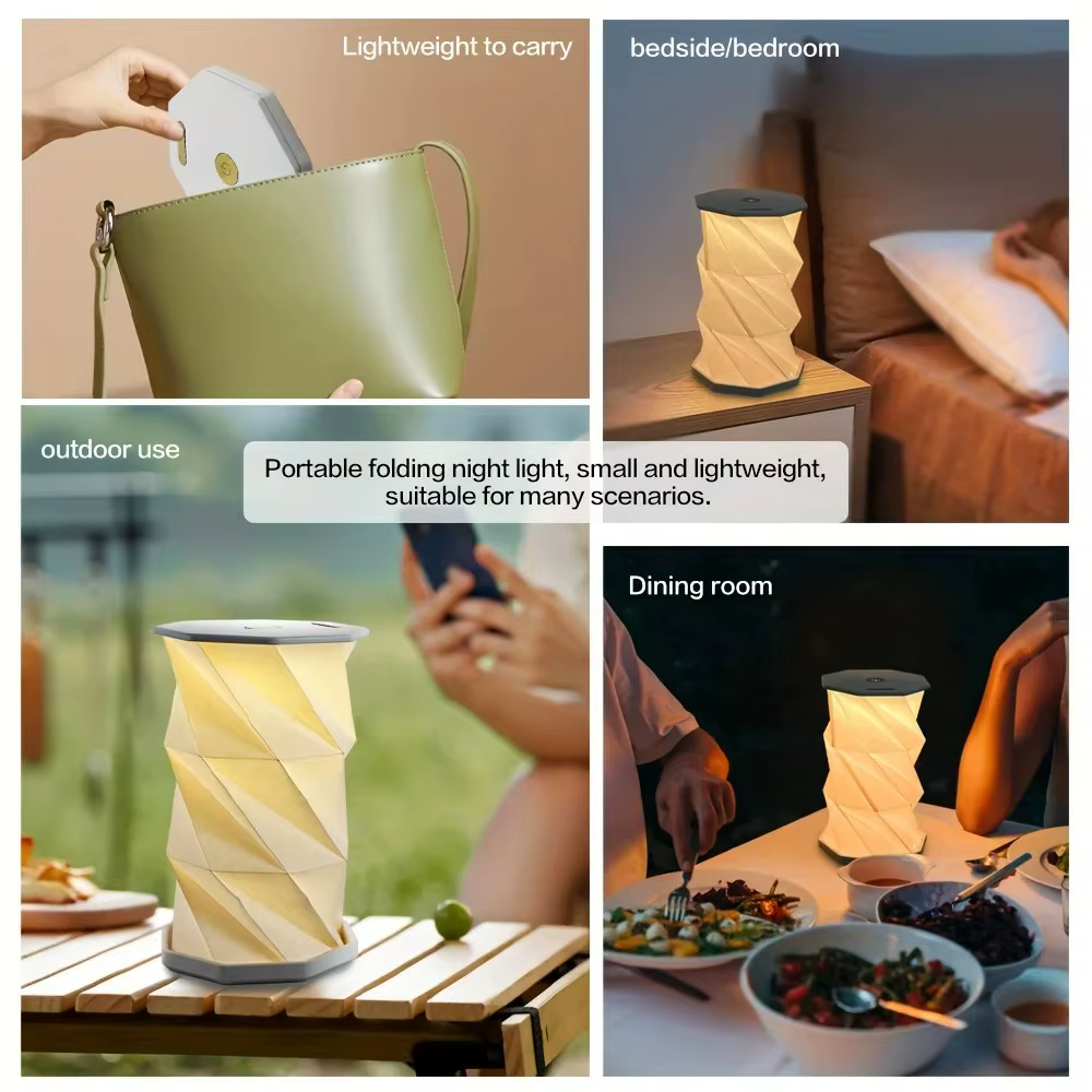 Lampe de Table pliante Portable d'extérieur