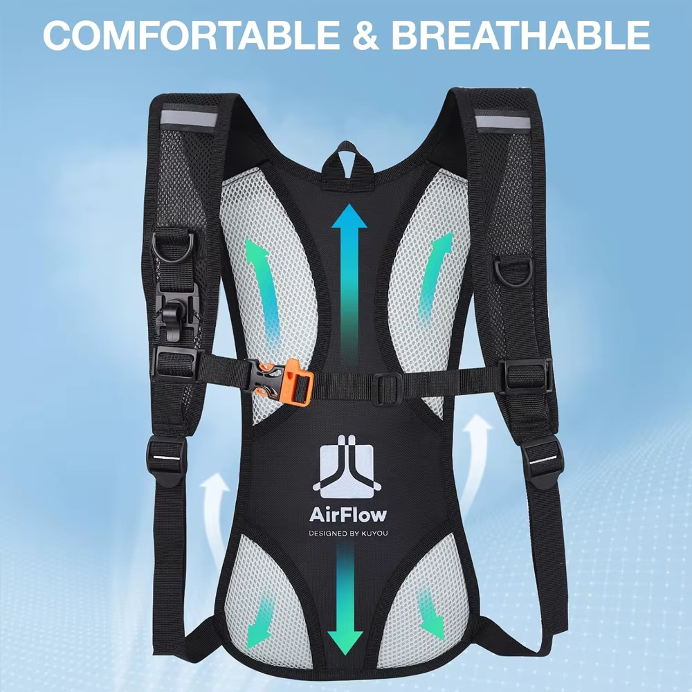 1 pièces sac d'hydratation léger isolation eau sac à dos sac à dos vessie sac cyclisme vélo vélo/randonnée escalade pochette