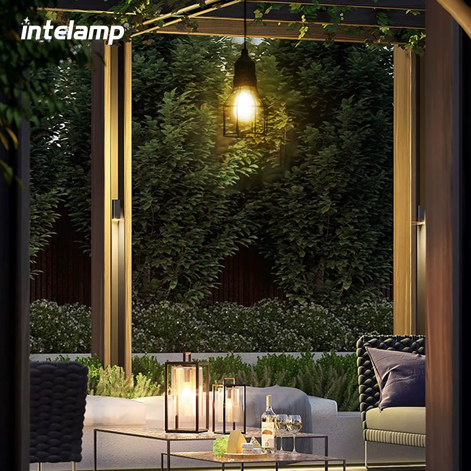 Lampe solaire suspendue Intelamp Long Life