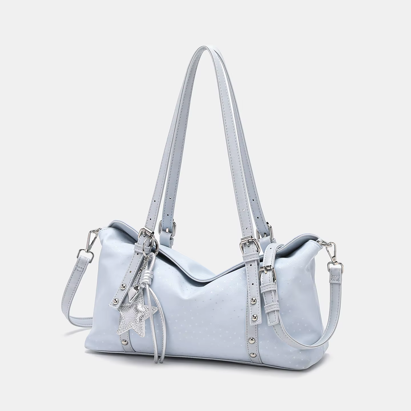 Sac à main de luxe noir pour femme en cuir PU, sac bandoulière messager matelassé à carreaux avec pompon, de marque