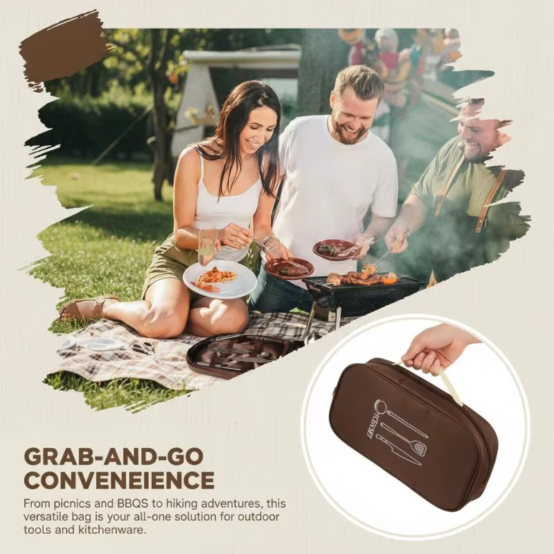 Sac de rangement pour cuisine en plein air