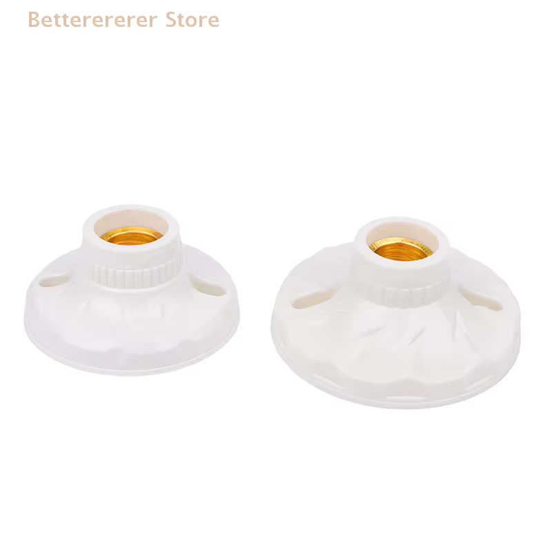 Support de lampe E27 innovant et pratique, support d'ampoule résistant aux hautes températures, douille d'ampoule en céramique, Base de lampe