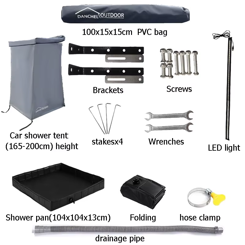 DANCHEL OUTDOOR Tente de douche pour voiture
