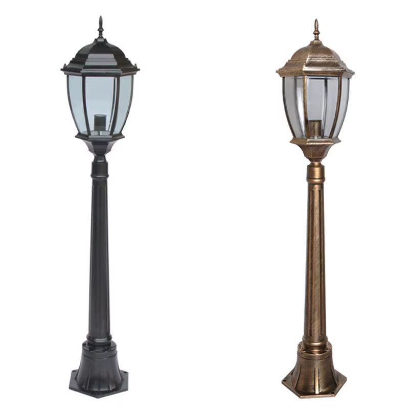 Lampe de pelouse de jardin de Style européen Antique