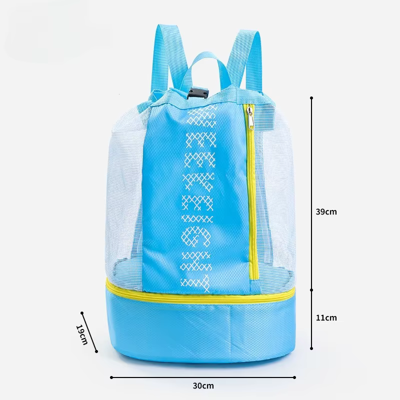 Sac à dos en maille pour natation sèche et humide