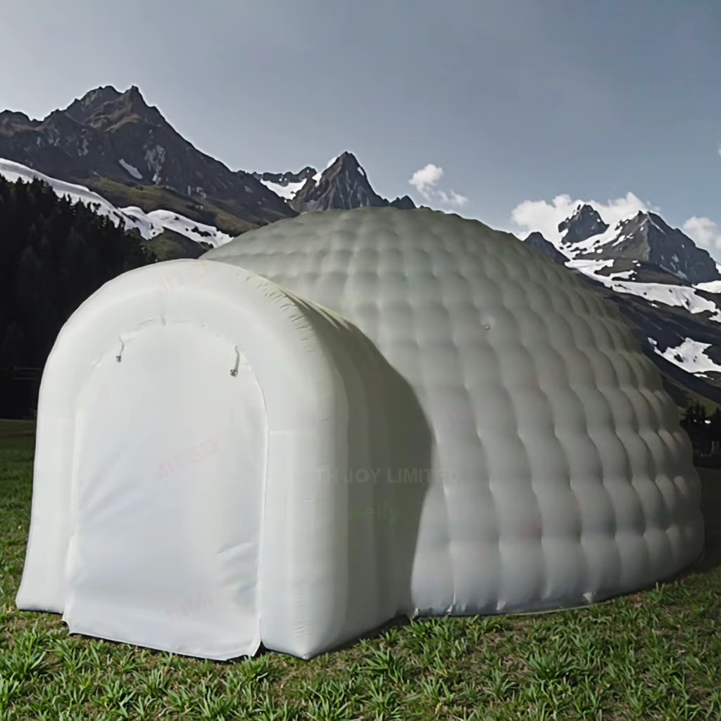 Grande tente dôme igloo gonflable de 10 mètres de diamètre pour les activités de plein air