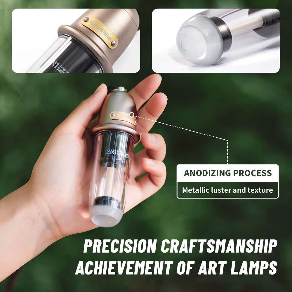 Naturehike – lampe de Camping ultralégère 2 en 1