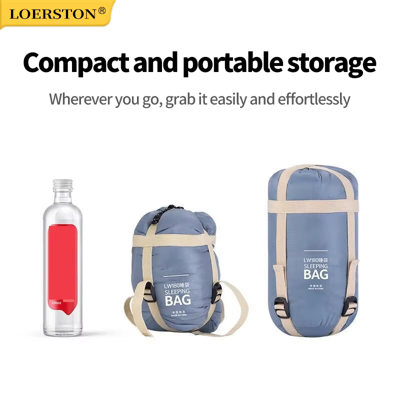 Sac de couchage compact ultraléger pour le camping en plein air