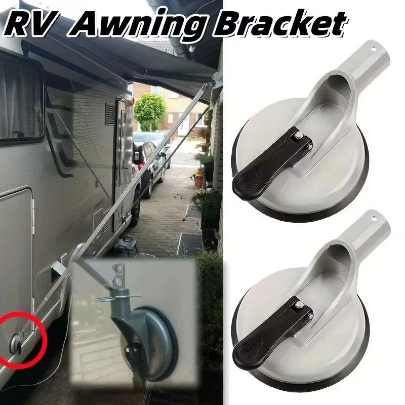 Support de fixation pour auvent Thule Omnistor RV, 2 pièces, Compatible avec les camping-cars, ventouse robuste, facile à installer