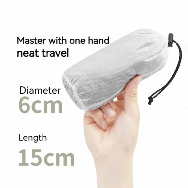 Sac de couchage compact et léger 2026, antibactérien, fin, pour le voyage, résistant à la saleté, portable pour le camping, la randonnée et les activités de plein air