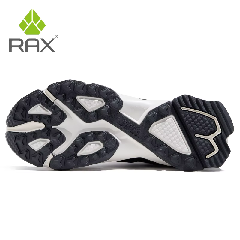 Rax-Chaussures de Randonnée en Cuir pour Homme
