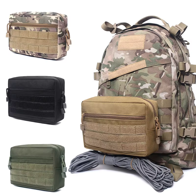 Pochette EDC Molle pour Sports de Plein Air, Organisateur de Poche D3, Accessoires pour Gilet MK3, Sac à Outils Multi-Usages, Sac EDC